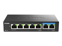 D-Link DMS 107 - switch - 7 portar - ohanterad DMS-107/E