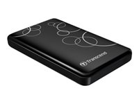 Transcend StoreJet 25A3 - hårddisk - 1 TB - USB 3.0 TS1TSJ25A3K