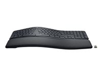 Logitech ERGO K860 Split Keyboard for Business - tangentbord - QWERTY - spanska - Europa - grafit Inmatningsenhet 920-010350