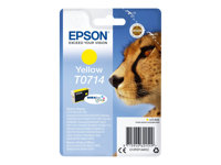 Epson T0714 - gul - original - bläckpatron C13T07144022