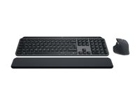 Logitech MX Keys Combo for Business - sats med tangentbord och mus - QWERTY - spanska - Europa - grafit Inmatningsenhet 920-010930