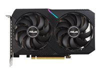 ASUS Dual GeForce RTX 3050 - OC Edition - grafikkort - GF RTX 3050 - 8 GB DUAL-RTX3050-O8G-V2