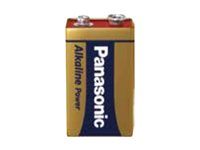 Panasonic Alkaline Power 6LR61APB/1BP batteri x 9V - alkaliskt 6LR61APB/1BP