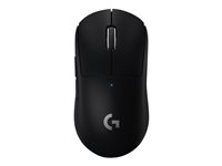 Logitech G PRO X SUPERLIGHT - mus - 2.4 GHz - röd 910-006784