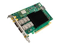 Intel Ethernet Network Adapter E810-CQDA2T - Nätverksadapter - PCIe 3.0 x16 / PCIe 4.0 x16 - QSFP28 x 2 E810CQDA2TGG1