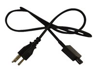 Dell 3-Wire Flat Power Cord - strömkabel X094J