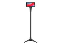 Compulocks Magnetix Secured Magnetic Tablet Floor Stand - Cable lock included ställ - för surfplatta - svart MNTXADJ01