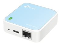 TP-Link TL-WR802N - trådlös router - Wi-Fi - skrivbordsmodell TL-WR802N