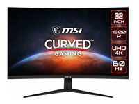 MSI G321CUV - LED-skärm - böjd - 4K - 32" - HDR G321CUV