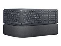 Logitech ERGO K860 - tangentbord - QWERTY - spansk - grafit Inmatningsenhet 920-010105