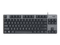 Logitech K835 TKL - tangentbord - grafit/skiffergrå Inmatningsenhet 920-010008