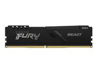 Kingston FURY Beast - DDR3 - sats - 8 GB: 2 x 4 GB - DIMM 240-pin - 1866 MHz / PC3-14900 - ej buffrad KF318C10BBK2/8