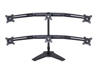 Multibrackets M VESA Desktopmount Triple Arm Expansion Kit - monteringskomponent - för 3 LCD-bildskärmar - svart 7350022735002