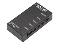 Black Box Modem Splitter 4-Port RS-232 on RJ-45 - seriell delare TL421A