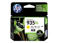 HP 935XL - Lång livslängd - gul - original - bläckpatron C2P26AE#BGY