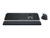 Logitech MX Keys S Combo - sats med tangentbord och mus - QWERTY - USA, internationellt - grafit Inmatningsenhet 920-011614