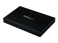 StarTech.com 2.5" Hard Drive Enclosure - Supports UASP - SATA 6Gbps - USB 3.0 External Hard Drive Enclosure - SSD/HDD Enclosure (S2510BMU33) - förvaringslåda - SATA 6Gb/s - USB 3.0 S2510BMU33