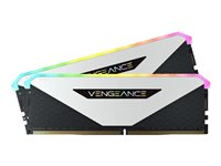 CORSAIR Vengeance RGB RT - DDR4 - sats - 32 GB: 2 x 16 GB - DIMM 288-pin - 3600 MHz / PC4-28800 - ej buffrad CMN32GX4M2Z3600C18W