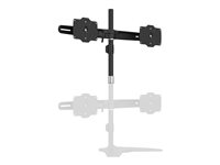 Multibrackets M VESA Desktopmount Dual Stand Expansion Kit monteringskomponent - för 2 LCD-bildskärmar - svart 7350022737426