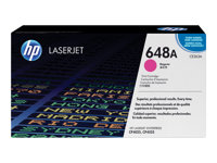 HP 648A - magenta - original - LaserJet - tonerkassett (CE263A) CE263A