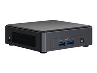 Intel Next Unit of Computing Kit 11 Pro - NUC11TNKv7 - mini-PC Core i7 1185G7 3 GHz - 0 GB - ingen HDD BNUC11TNKV70002