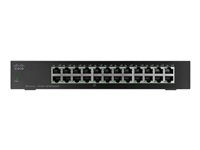 Cisco Small Business SF110-24 - switch - 24 portar - ohanterad - rackmonterbar SF110-24-EU