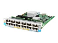 HPE - expansionsmodul - Gigabit Ethernet (PoE+) x 20 + 1/2.5/5/10GBase-T (PoE+) x 4 J9991A