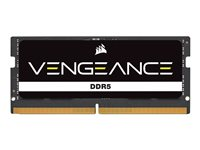 CORSAIR Vengeance - DDR5 - sats - 16 GB + 2 x 8 GB - SO DIMM 262-pin - 4800 MHz / PC5-38400 CMSX16GX5M2A4800C40