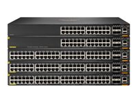 HPE Aruba 6200M 36G 12SR5 Class6 PoE 4SFP+ Switch - switch - max. staplingsavstånd 10 kms - 48 portar - Administrerad - rackmonterbar R8Q71A