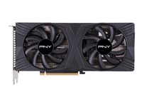 PNY GeForce RTX 4070 12GB - VERTO Dual Fan Edition - grafikkort - GeForce RTX 4070 - 12 GB VCG407012DFXPB1