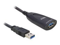 DeLOCK USB Cable - USB-förlängningskabel - USB typ A till USB typ A - 5 m 83089