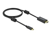 Delock kabel för video / ljud - HDMI / USB - 1 m 85969