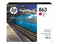 HP 863 - magenta - original - PageWide XL - bläckpatron F9K38A