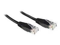 MicroConnect nätverkskabel - 10 m - svart B-UTP610S-B