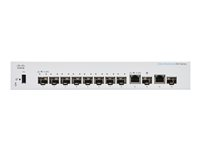 Cisco Business 350 Series CBS350-8S-E-2G - switch - 10 portar - Administrerad - rackmonterbar CBS350-8S-E-2G-UK