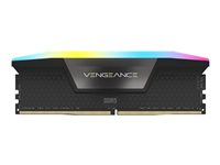 CORSAIR Vengeance RGB - DDR5 - sats - 32 GB: 2 x 16 GB - DIMM 288-pin - 6000 MHz / PC5-48000 CMH32GX5M2E6000C36