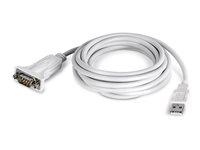 TRENDnet TU-S910 (Version v3.2R) - USB / seriell kabel - USB till RS-232 - 3 m TU-S910