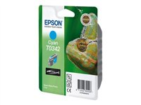 Epson T0342 - cyan - original - bläckpatron C13T03424010