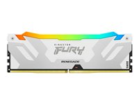 Kingston FURY Renegade RGB - DDR5 - modul - 16 GB - DIMM 288-pin - 8000 MHz / PC5-64000 - ej buffrad KF580C38RWA-16