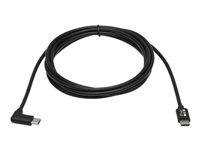 Eaton Tripp Lite Series USB C Charging Cable USB 2.0 M/M 60W PD Charging Right-Angle 2M - USB typ C-kabel - 24 pin USB-C till 24 pin USB-C - 2 m U040-02M-C-RA