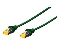 MicroConnect nätverkskabel - 50 cm - grön SFTP6A005GBOOTED