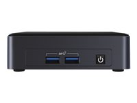 Intel Next Unit of Computing Kit 11 Pro Kit - NUC11TNKi3 - mini-PC Core i3 1115G4 3 GHz - 0 GB - ingen HDD BNUC11TNKI30001