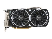 MSI RX 570 ARMOR 4G OC - grafikkort - Radeon RX 570 - 4 GB - svart, vit RADEON RX 570 ARMOR 4G OC