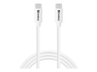 Sandberg - USB typ C-kabel - 24 pin USB-C till 24 pin USB-C - 1 m 136-52