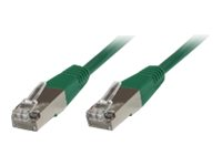 MicroConnect nätverkskabel - 20 m - grön STP620G