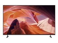 Sony Bravia Professional Displays FWD-65X80L X80L Series - 65" Klass (64.5" visbar) LED-bakgrundsbelyst LCD-skärm - 4K - för digital skyltning FWD-65X80L