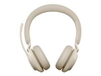 Jabra Evolve2 65 MS Stereo - headset - med laddningsställ 26599-999-888