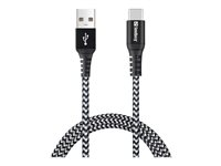 Sandberg Survivor - USB typ C-kabel - USB till 24 pin USB-C - 1 m 441-36