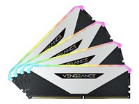 CORSAIR Vengeance RGB RT - DDR4 - sats - 64 GB: 4 x 16 GB - DIMM 288-pin - 3200 MHz / PC4-25600 - ej buffrad CMN64GX4M4Z3200C16W