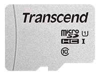 Transcend 300S - flash-minneskort - 16 GB - microSDHC UHS-I TS16GUSD300S-A